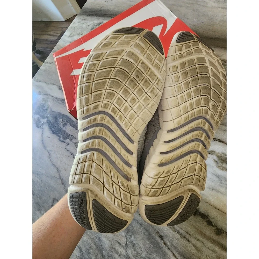 Nike Free Run 5.0 Pure Platinium Metallic Silver Womens Running Shoes Grey Sz 10